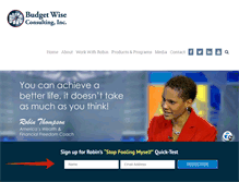 Tablet Screenshot of budgetwise.net